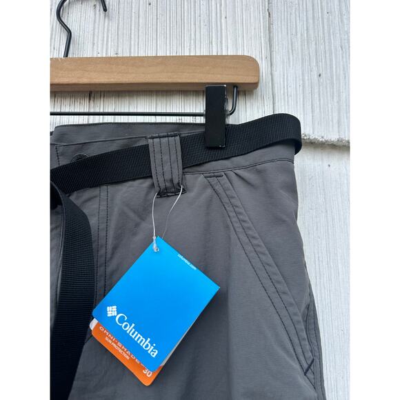 NWT Columbia Battle Ridge II Cargo Shorts Omni-Shade Sunprotection 9" Inseam W32 - Picture 3 of 8